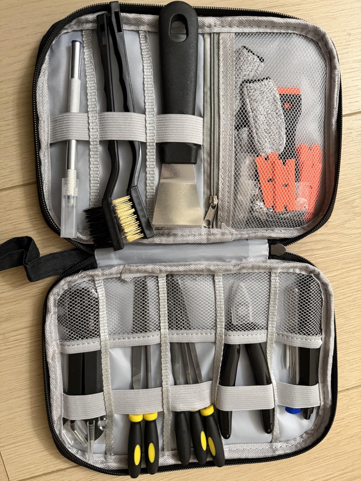 50Pcs 3D Printer Tool Kit & Accessories for All FDM/SLA Printers, Includes Nozzle Cleaning Kit, Scraper, Deburring Tool, Files, Brushes - Complete Starter Kit with Case customer photo 1