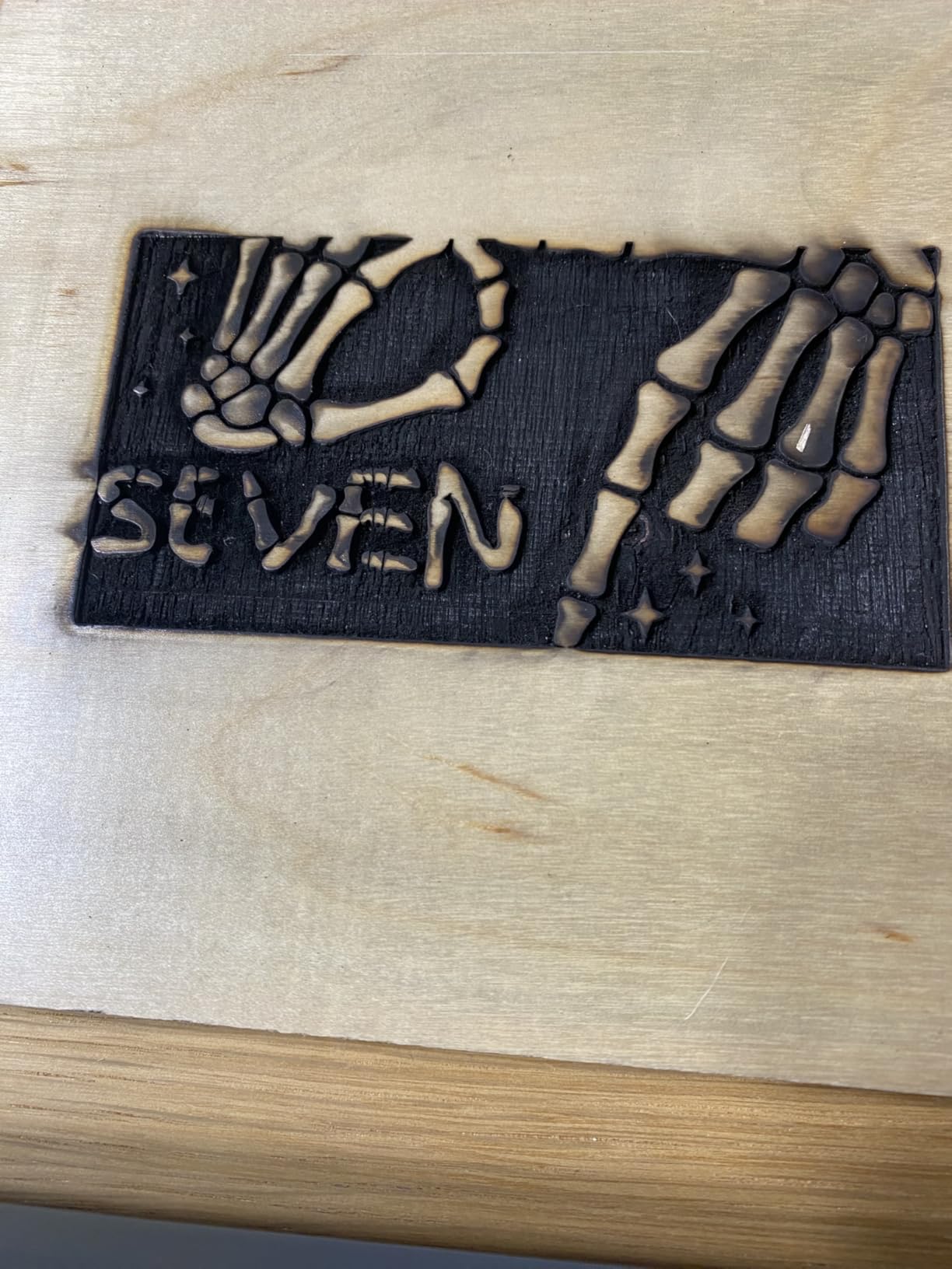 WIZMAKER Wand 12W Laser Engraver, 300x300mm High-Power Diode Laser Cutter for Wood, Leather, Paper, MDF, Felt, Coated Metals, Dark Acrylic, DIY, Small Business Projects customer photo 2