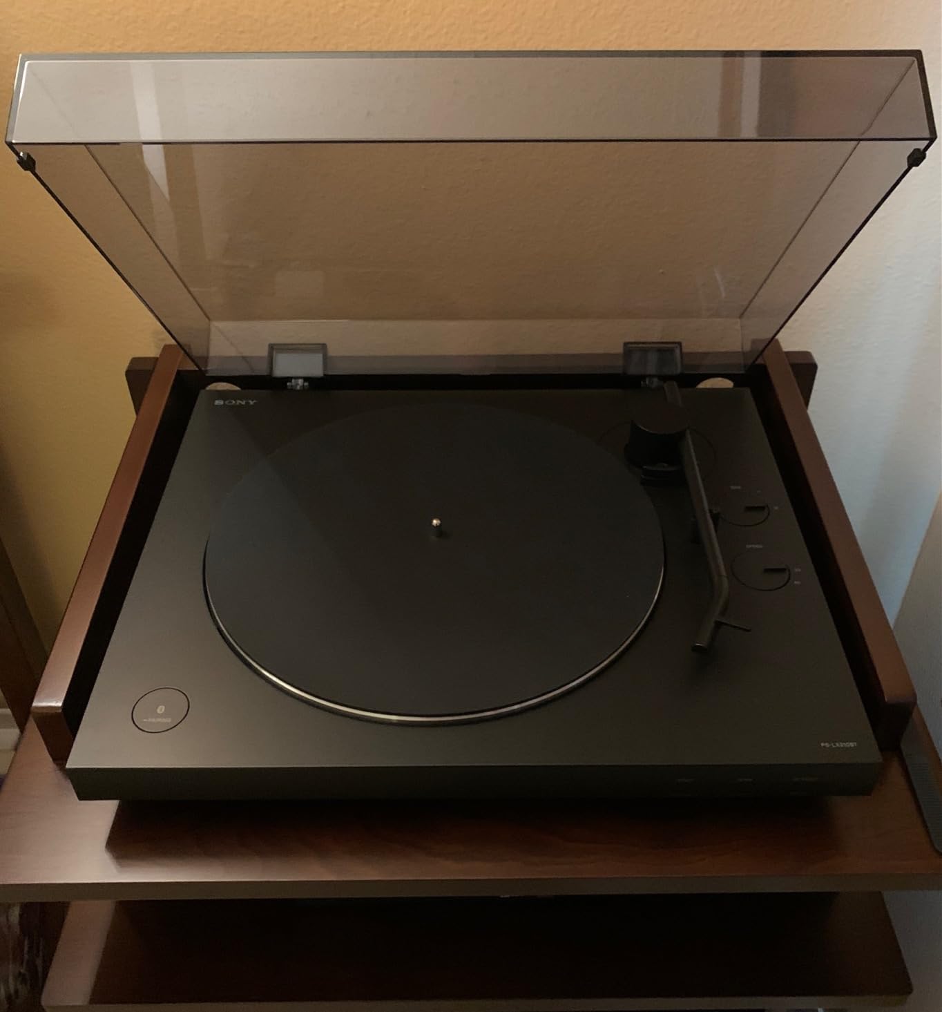 Sony PS-LX3BT Wireless Bluetooth Turntable: Fully Automatic Belt Drive Vinyl Record Player with Built-in Phono EQ customer photo 2