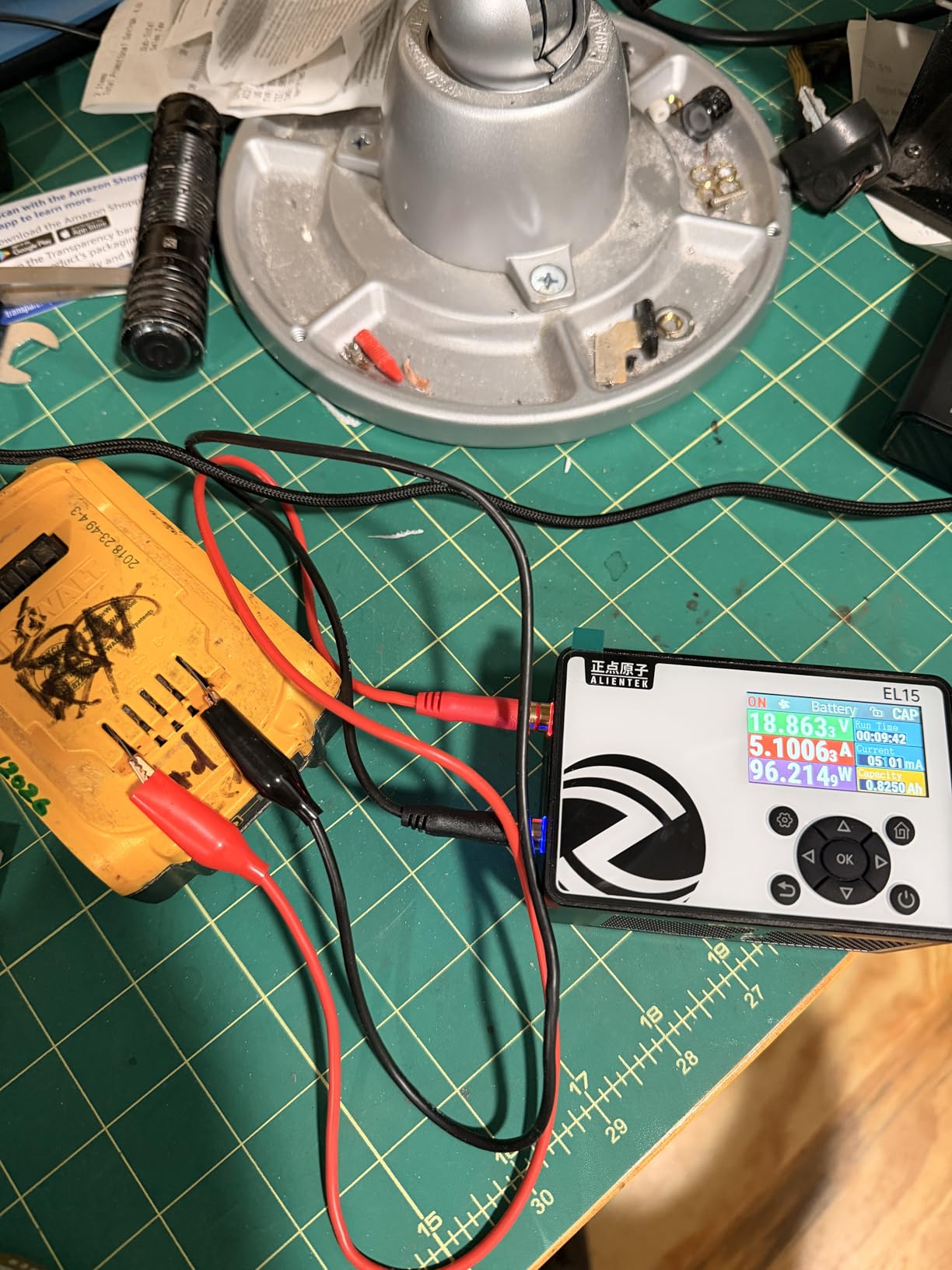 EL15 DC Electronic Load, 150W 60V 12A Programmable Constant Current Load Tester Compatible with Battery Capacity Testing & Power Supply R&D customer photo 1