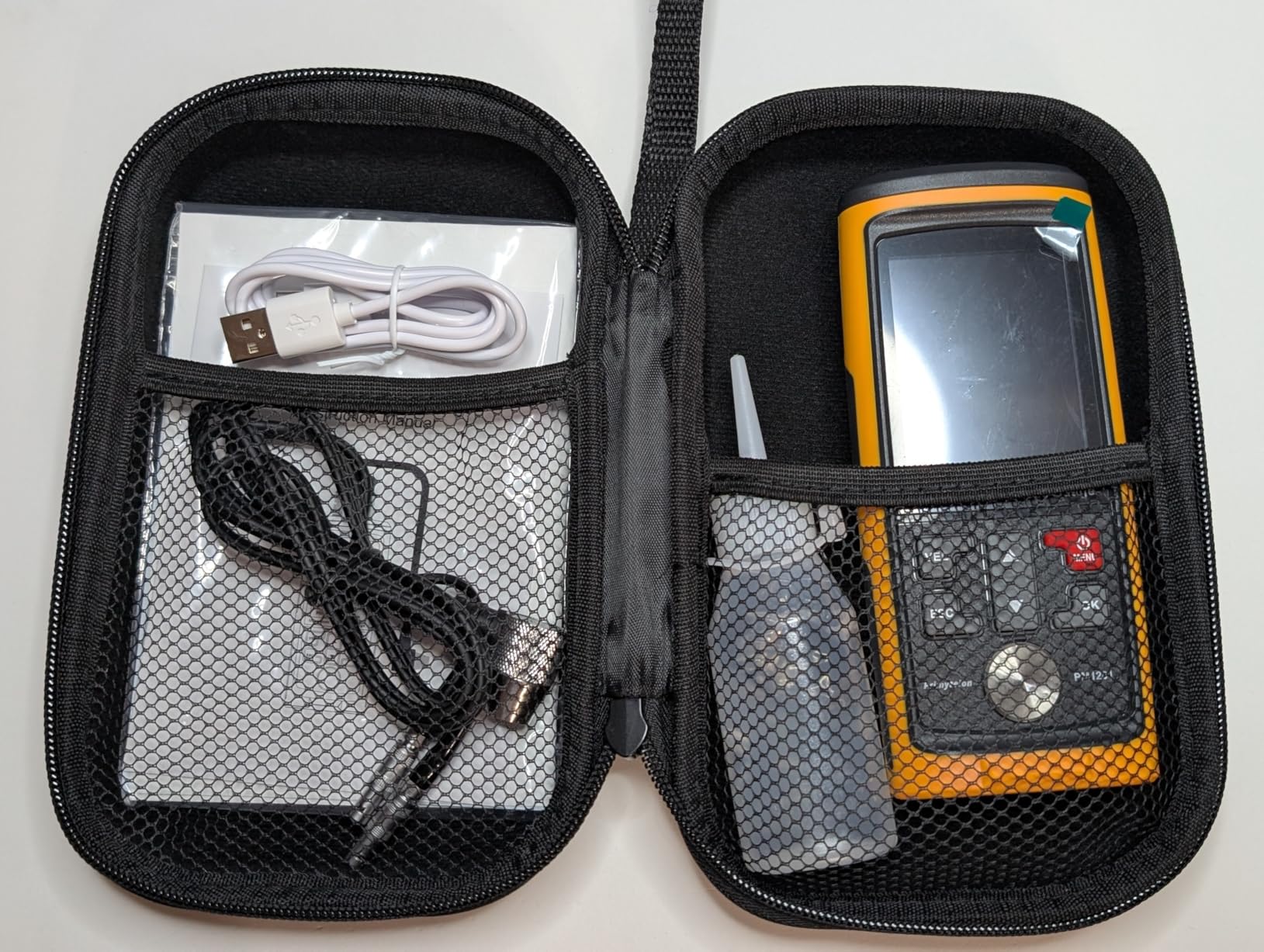 Ultrasonic Thickness Gauge PM1301, Range 0.039 to 11.811 inch, Digital Metals Thickness Tester, Steel, Metals, Plastic, Glass, PVC, Pipes (PM1301D) customer photo 2