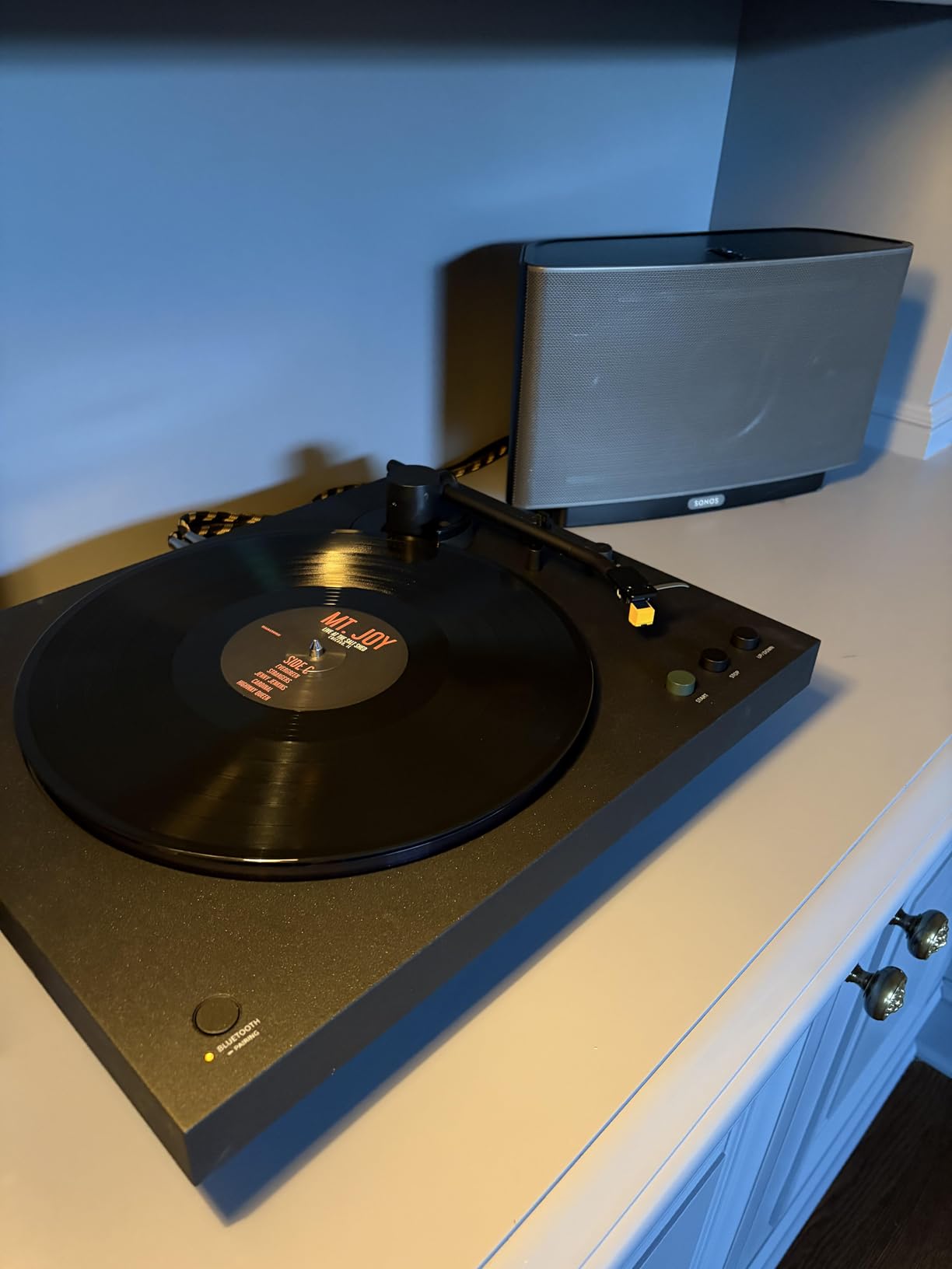 Sony PS-LX5BT Premium Wireless Bluetooth Turntable: Fully Automatic Belt Drive Vinyl Record Player with Built-in Phono EQ customer photo 1
