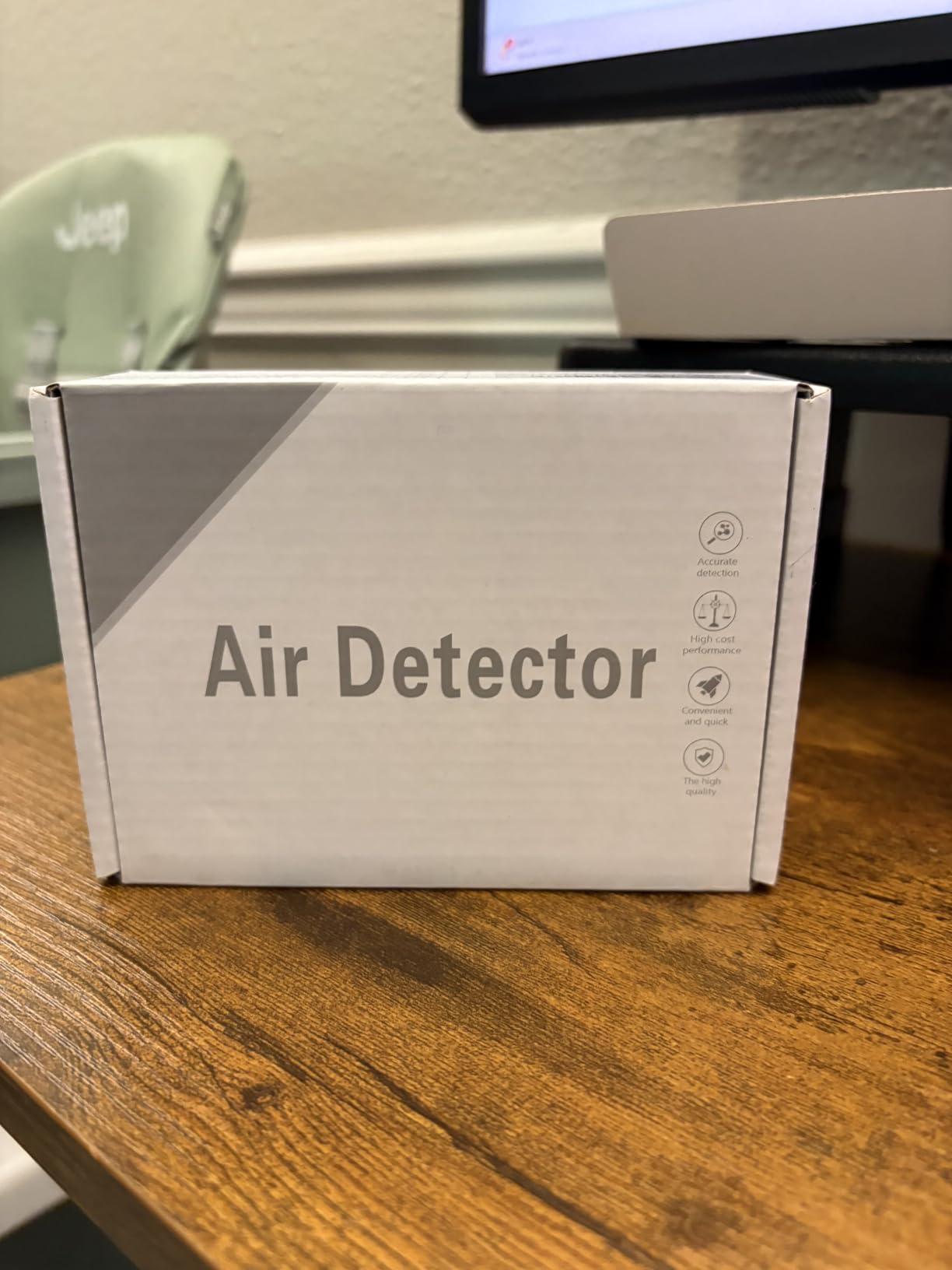 Air Quality Monitor Indoor, 10 in 1 Portable Smartair Quality Tester for CO2 | CO | TVOC | HCHO | Temp | AQI | PM0.3-1 Detection Suitable for Home, Cars, Plants, Pets and Hotels customer photo 1