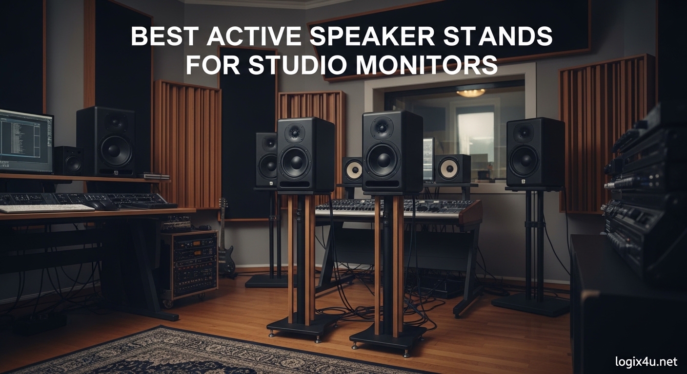 Best Active Speaker Stands for Studio Monitors