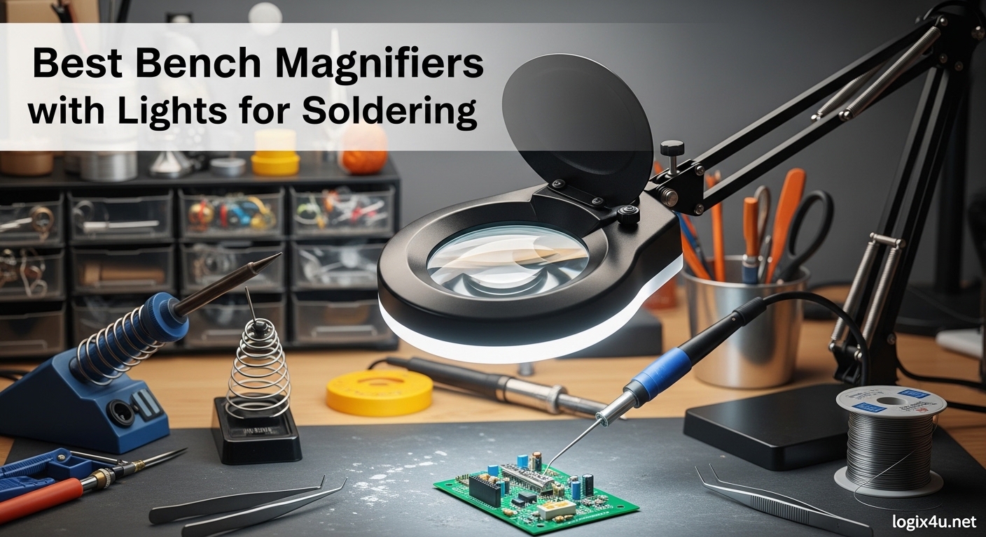 Best Bench Magnifiers with Lights for Soldering