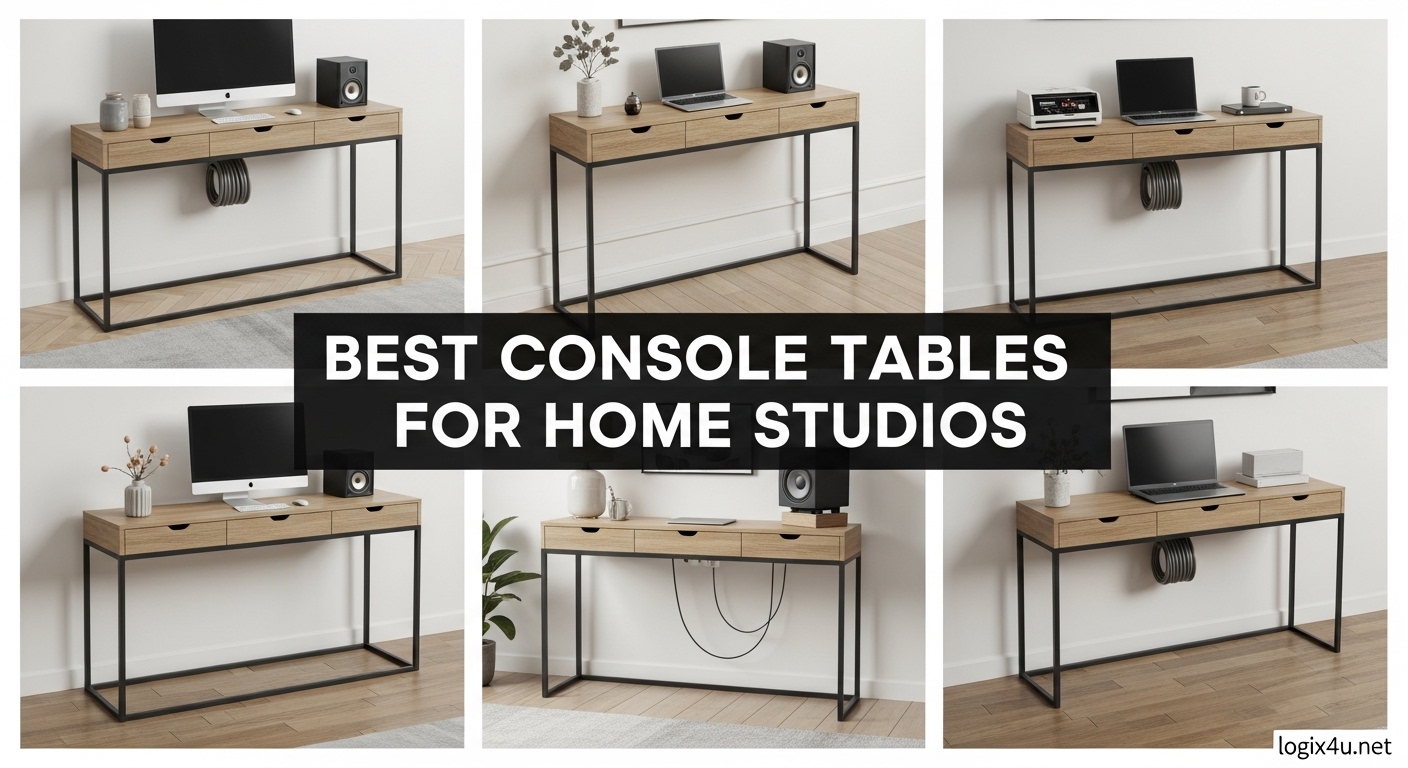 Best Console Tables for Home Studios