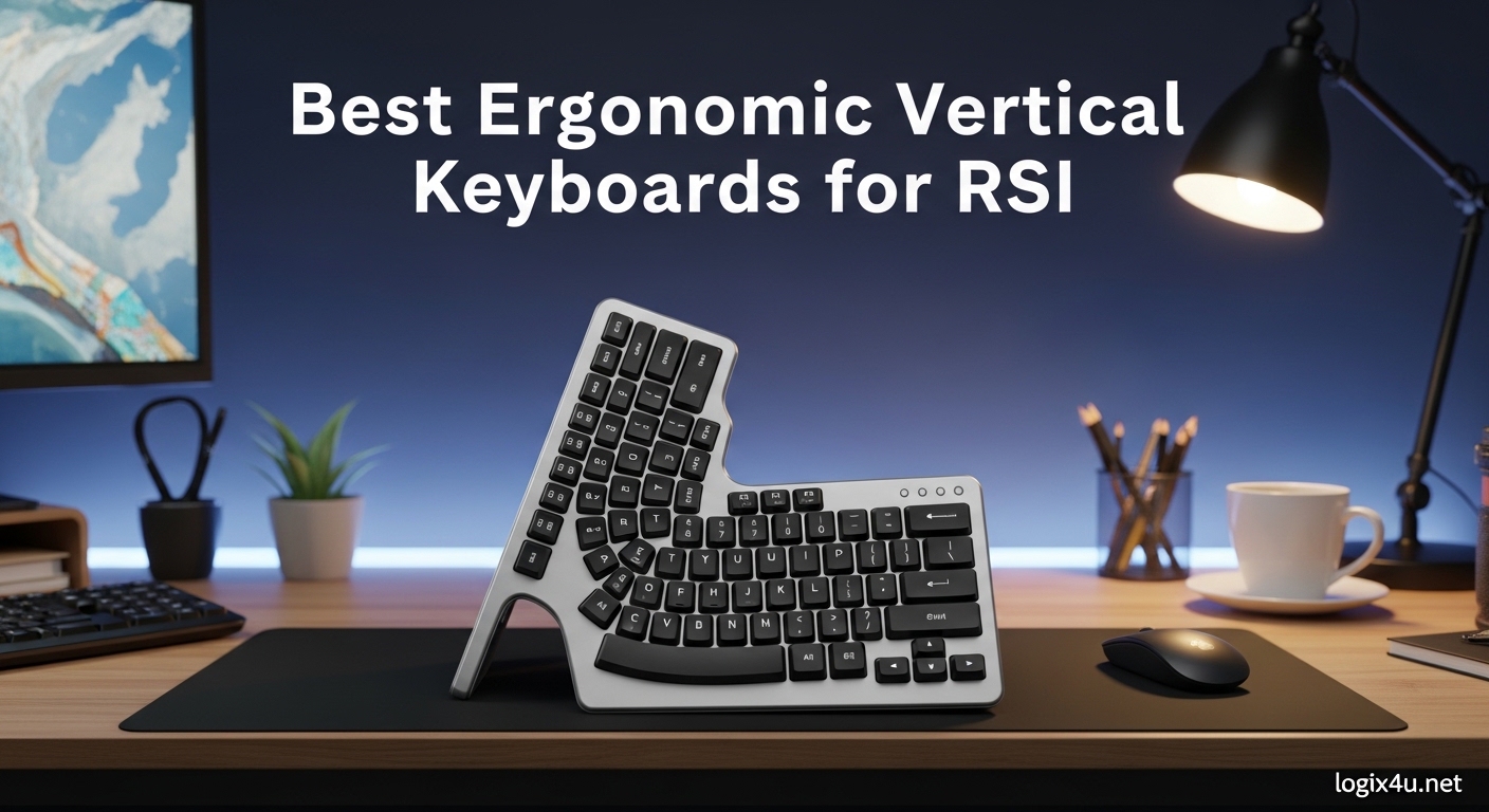 Best Ergonomic Vertical Keyboards for RSI