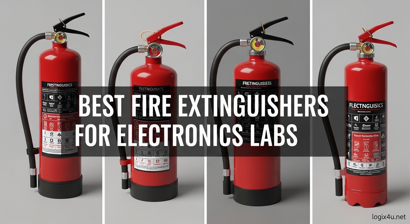 Best Fire Extinguishers for Electronics Labs