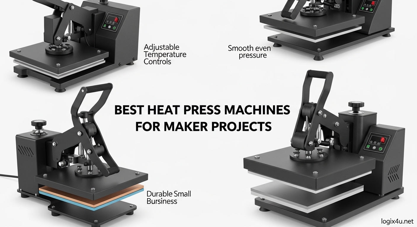 Best Heat Press Machines for Maker Projects
