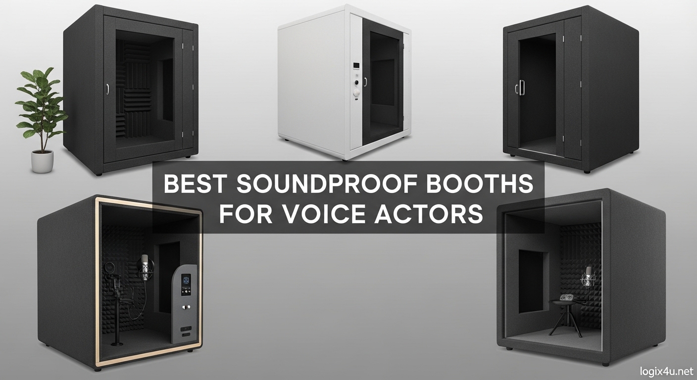 Best Soundproof Booths for Voice Actors