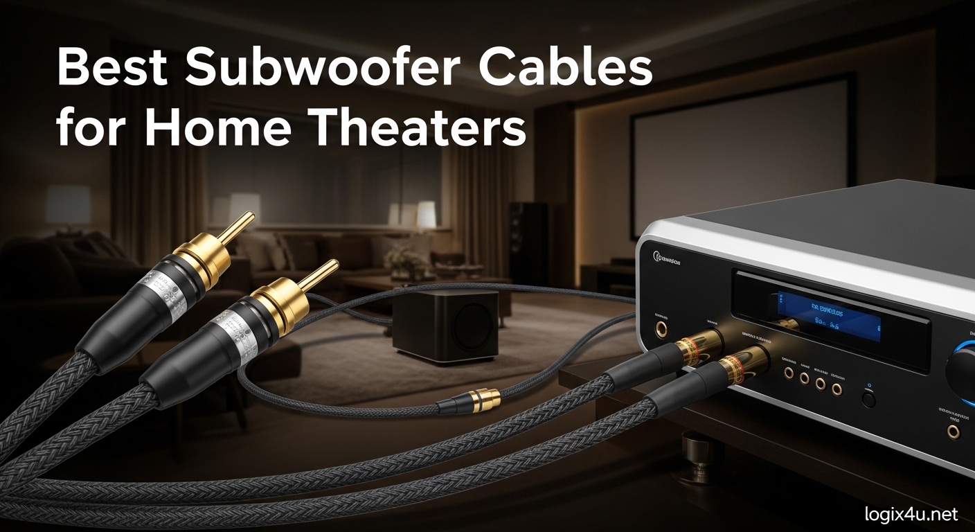 Best Subwoofer Cables for Home Theaters
