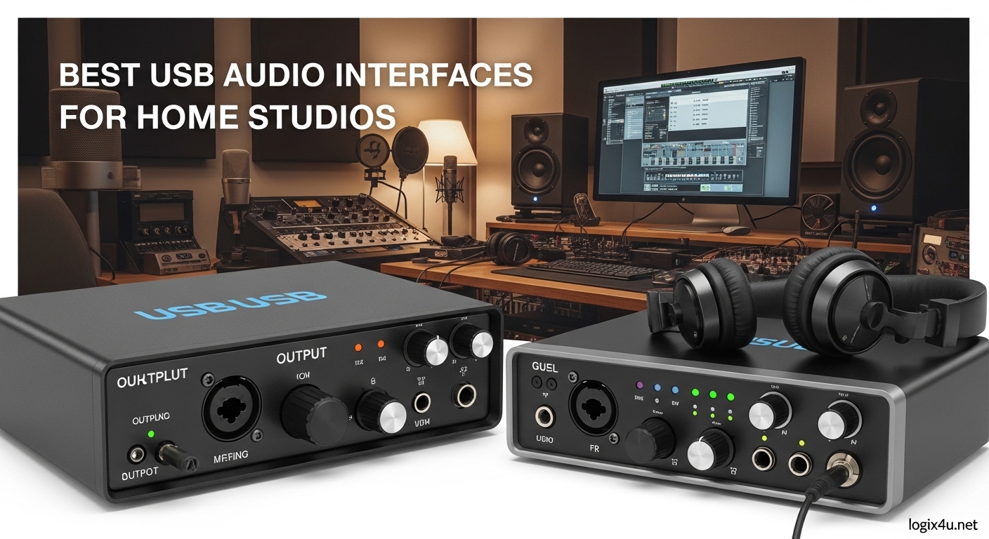 Best USB Audio Interfaces for Home Studios