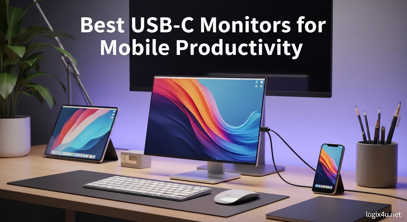 Best USB-C Monitors for Mobile Productivity
