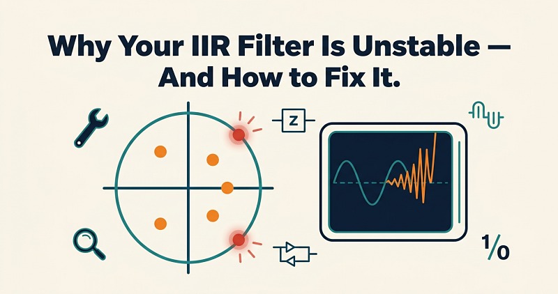 Why Your IIR Filter Is Unstable and How to Fix It Fast