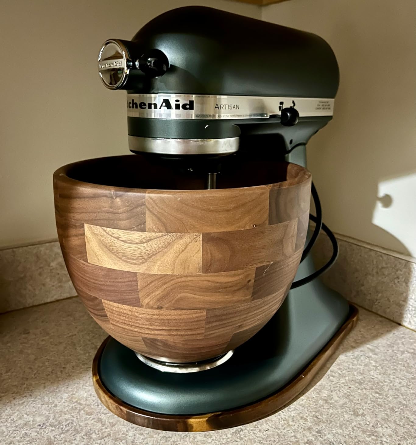 KitchenAid Artisan Series 5 Quart Tilt Head Stand Mixer, Metal, KSM150PS, Empire Red customer photo 2