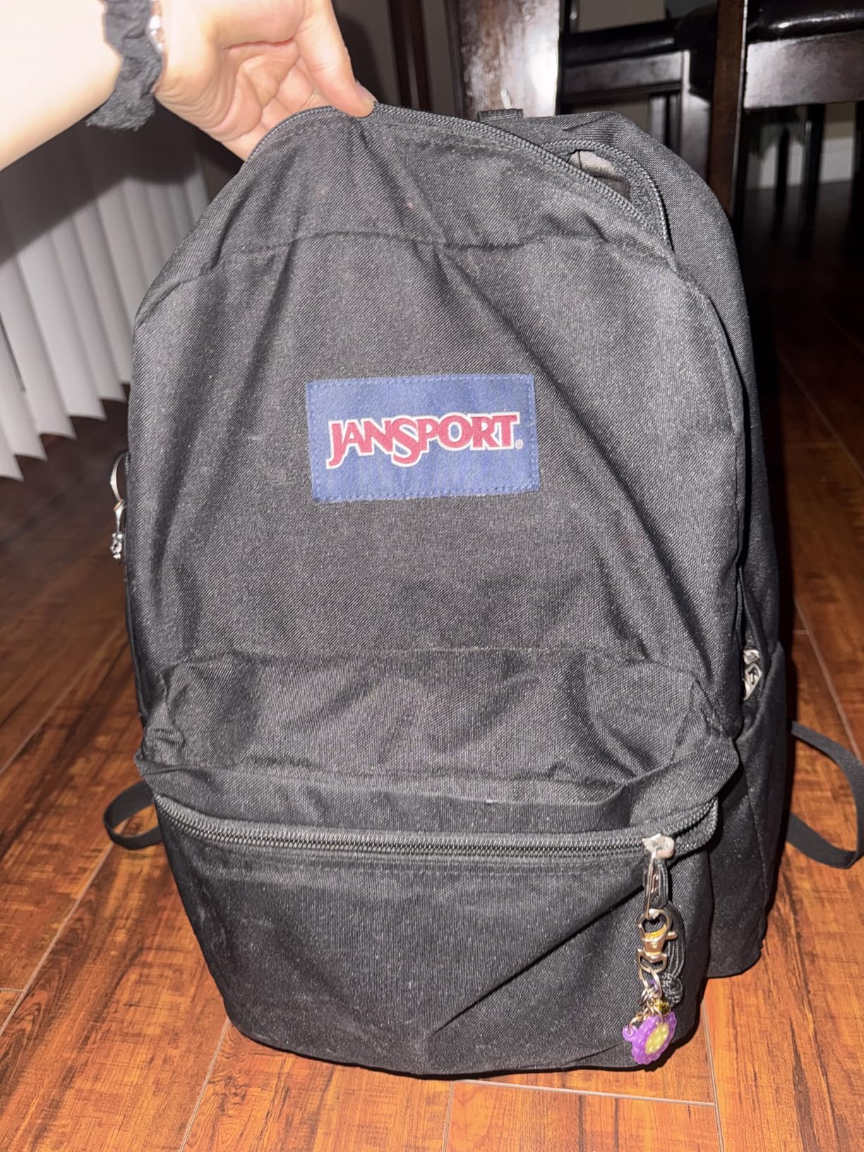 JanSport SuperBreak One Backpacks - Durable, Lightweight Bookbag with 1 Main Compartment, Front Utility Pocket with Built-in Organizer - Premium Backpack, Black customer photo 2