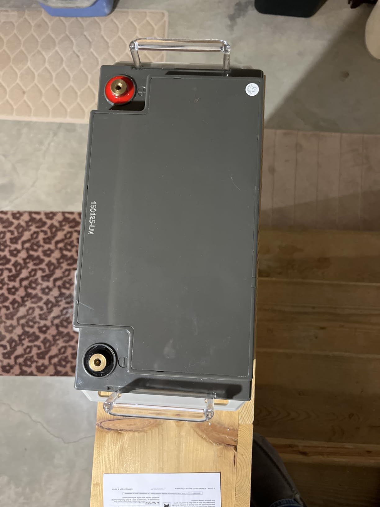 Wayne WSB1275 75Ah Maintenance-Free Battery Recommended ESP25, WSS30VN Basement Guardian customer photo 2