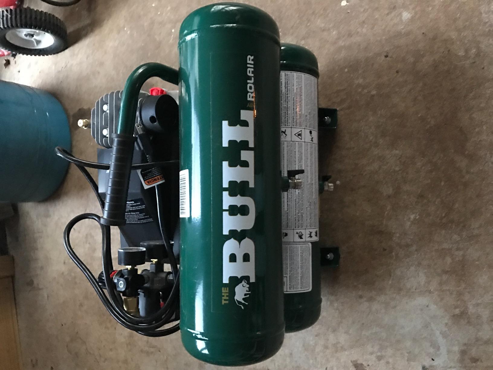 Rolair FC2002 2 HP Twin Stack Compressor with Overload Protection and Manual Reset customer photo 2