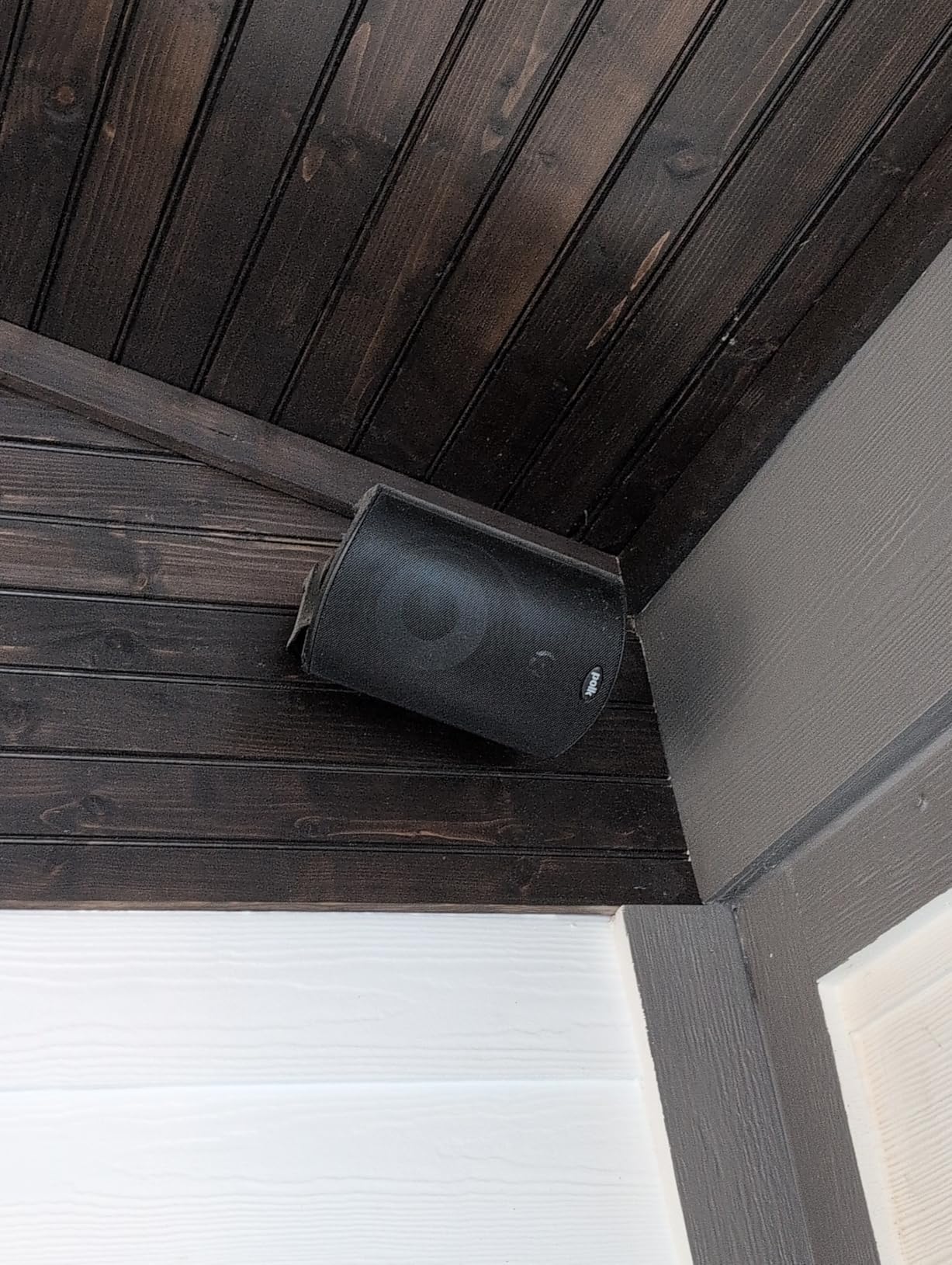 Polk Audio Atrium 4 Outdoor Speakers with Powerful Bass (Pair, White), All-Weather Durability, Broad Sound Coverage, Speed-Lock Mounting System customer photo 2