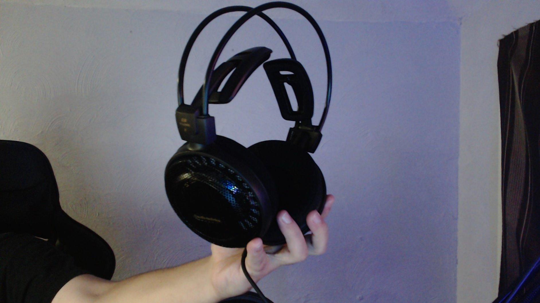 Audio-Technica ATH-AD900X Open-Back Audiophile Headphones, Black customer photo 1