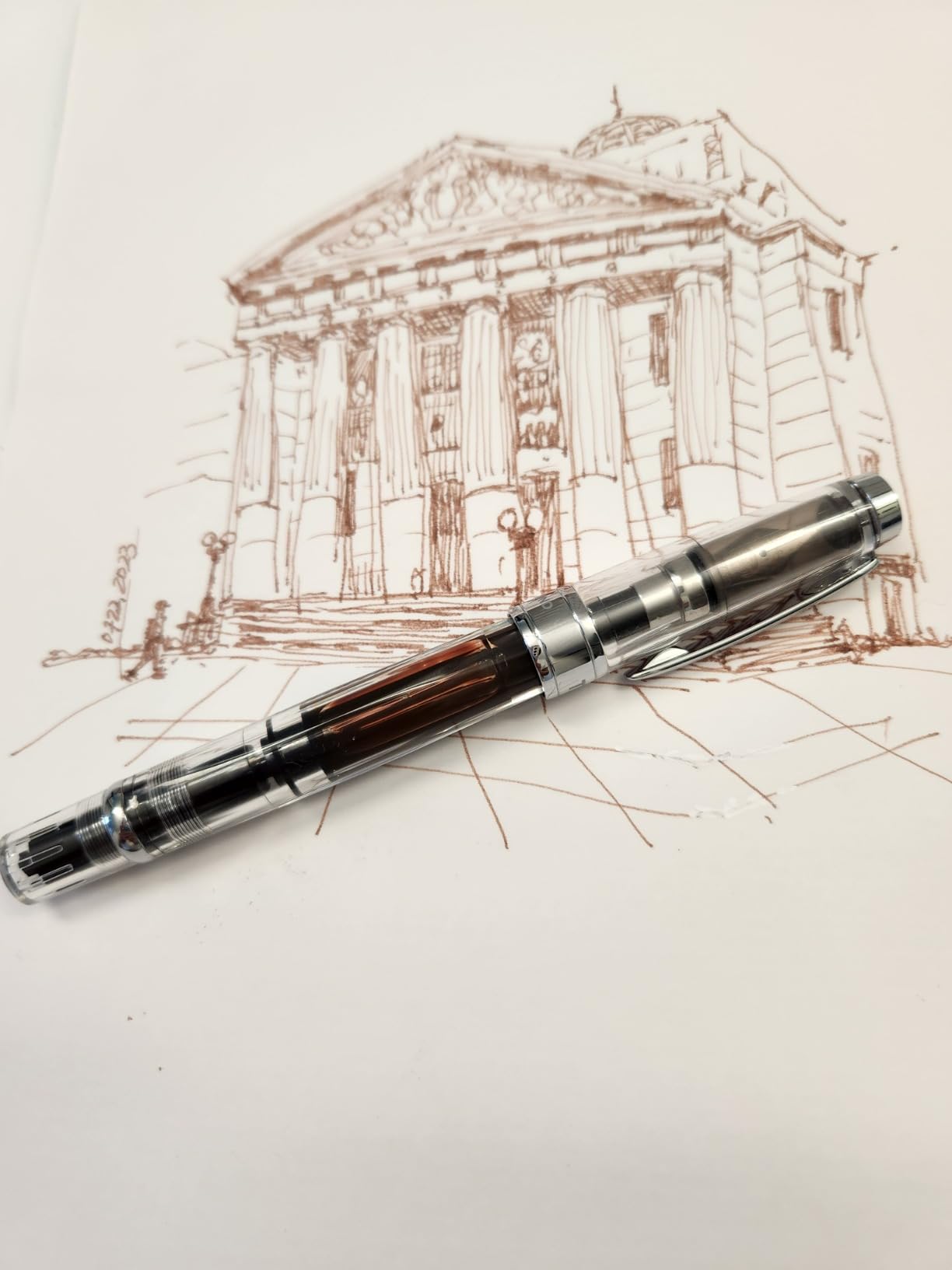 TWSBI Diamond 580 Fountain Pen nib F customer photo 1