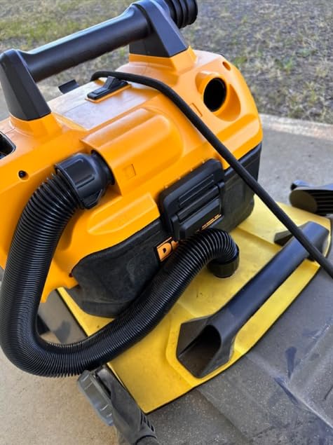 DEWALT 20V MAX Cordless Shop Vac, Wet Dry Vacuum Cleaner, Portable 2 Gallon Wet Dry Vac with HEPA Filter customer photo 2