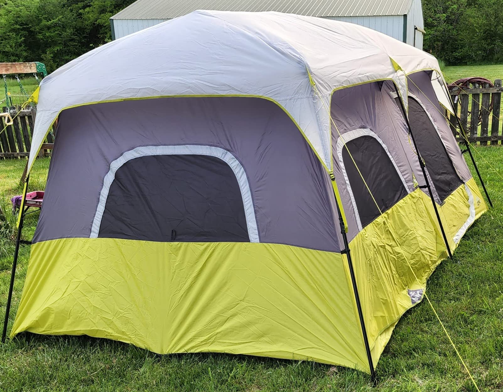 Core 9 Person Instant Cabin Tent - 14' x 9', Green customer photo 1