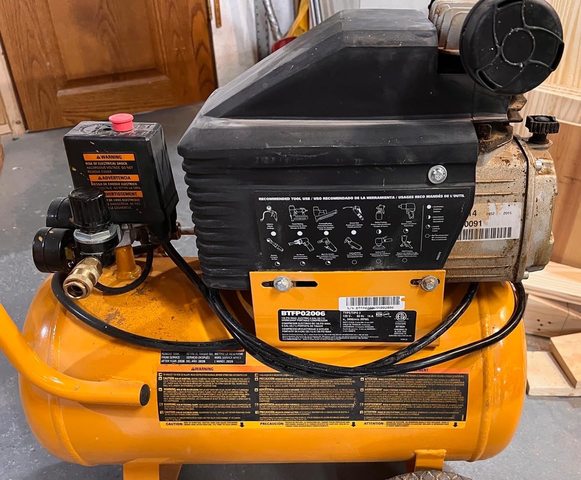 California Air Tools 8010 1.0 HP Ultra Quiet and Oil-Free Air Compressor, 8 Gallon Steel Tank, Lightweight with Wheels, 60 dBA Noise Level customer photo 1