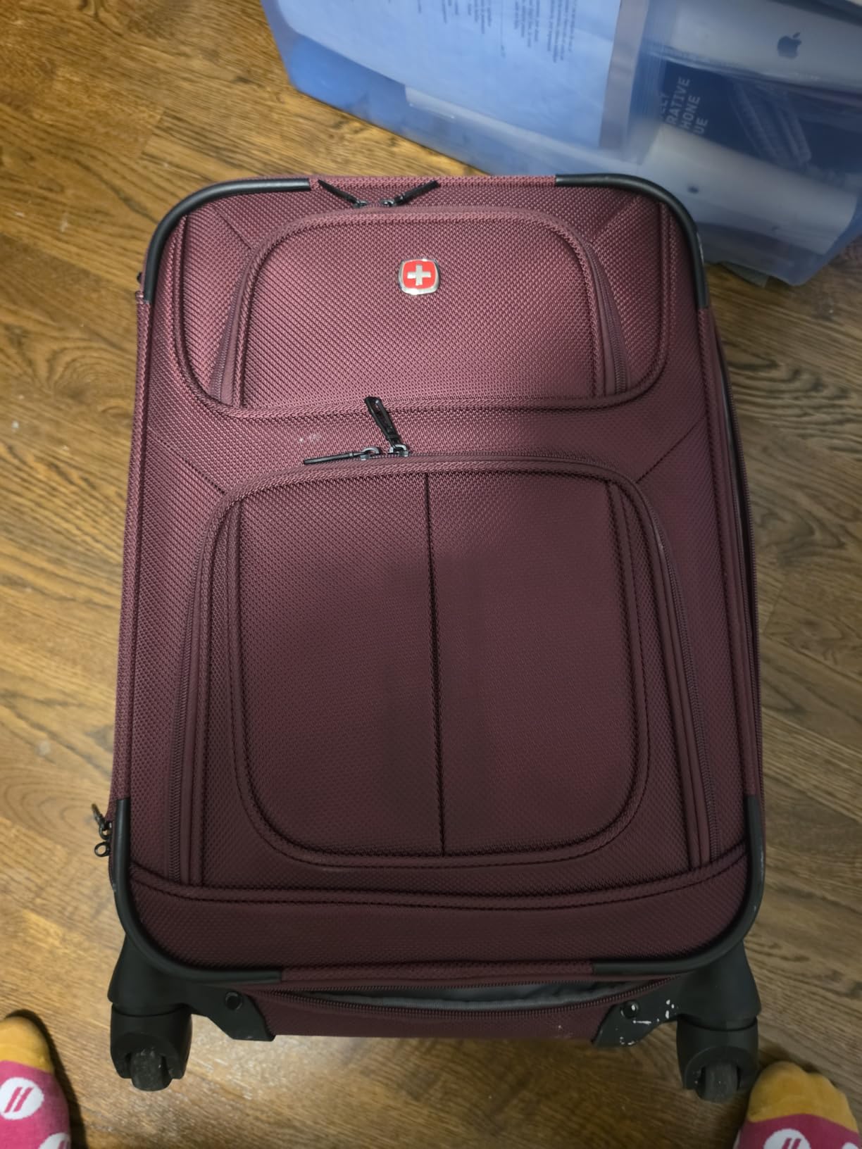 Samsonite Sion Softside Expandable Spinner Luggage Durable Lightweight Travel Suitcase, Carry-On 21-Inch customer photo 2