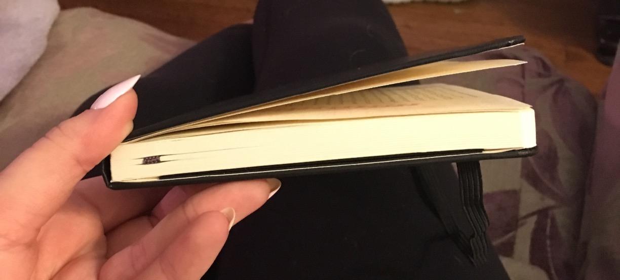 Moleskine Classic Notebook, Large, Dotted, Black, Hard Cover (5 x 8.25) customer photo 2
