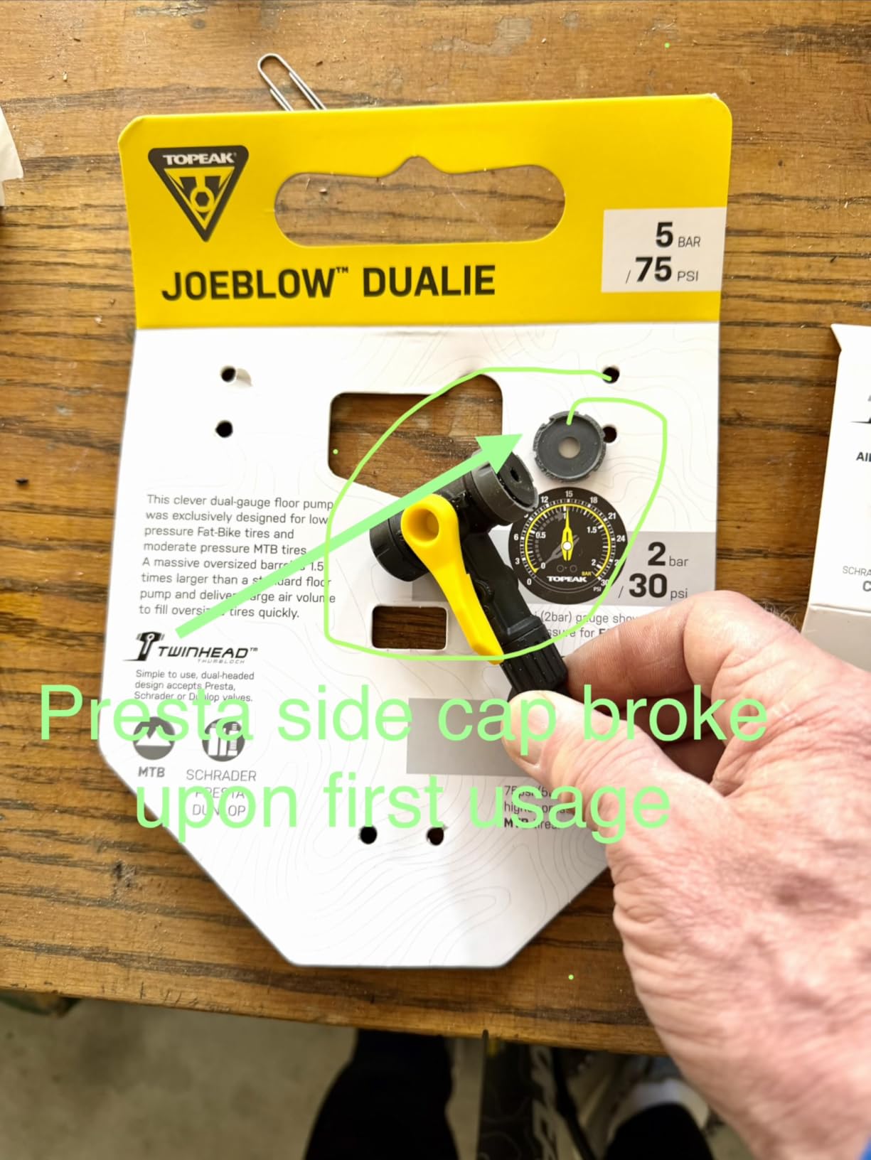 Topeak JoeBlow Dualie customer photo 1