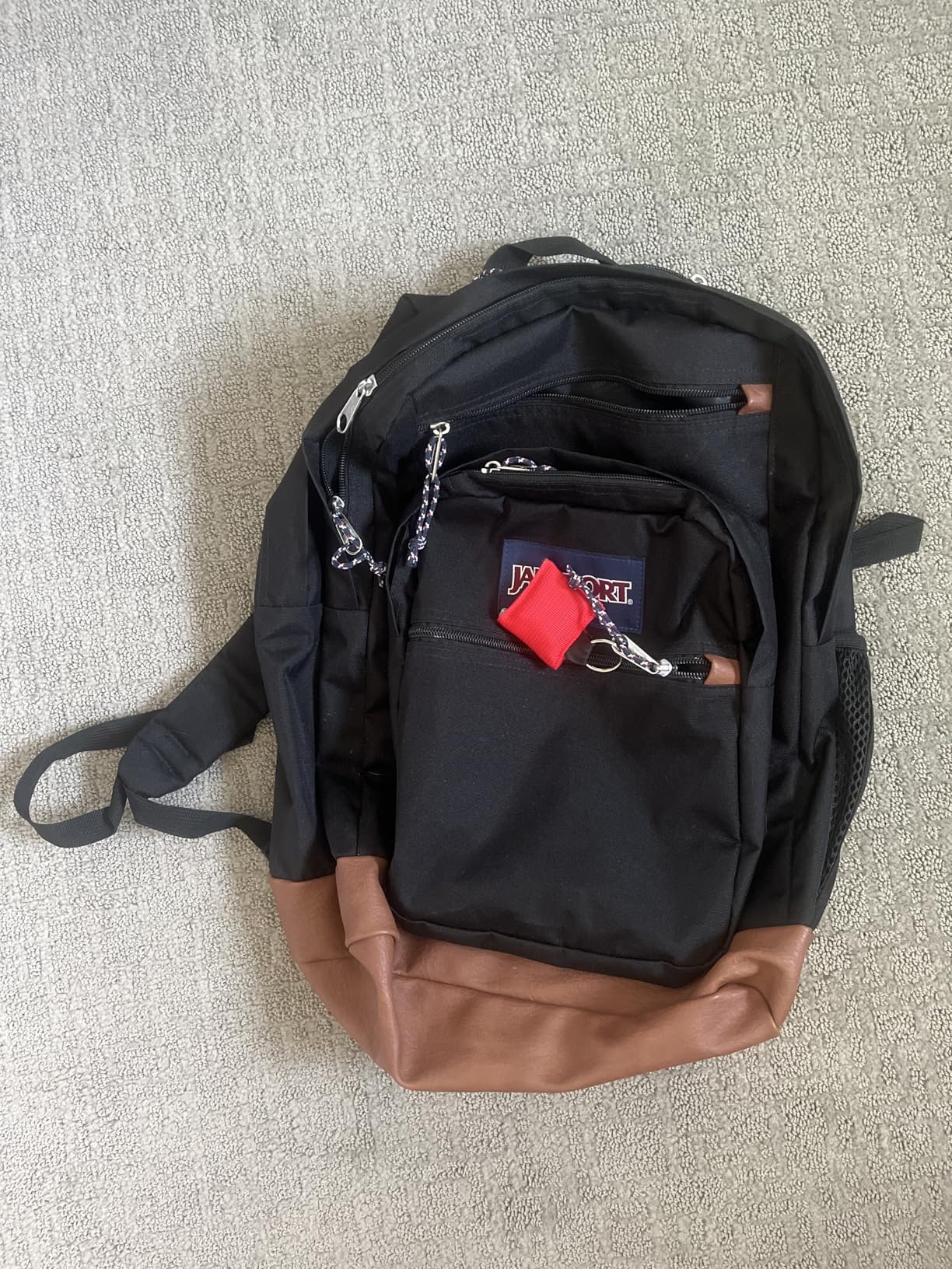 JanSport Cool Backpack, with 15-inch Laptop Sleeve - Large Computer Bag Rucksack with 2 Compartments, Ergonomic Straps, Black customer photo 2