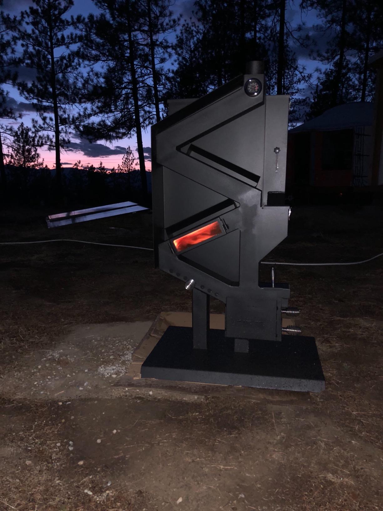US Stove GW1949 Wiseway Non-Electric Pellet Stove customer photo 3