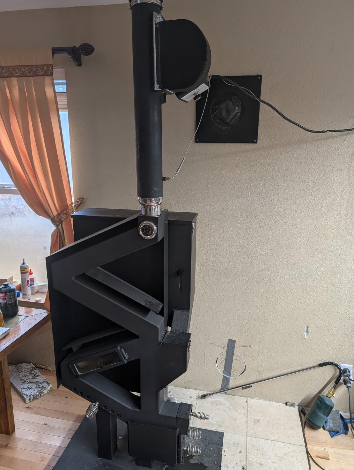 US Stove GW1949 Wiseway Non-Electric Pellet Stove customer photo 4