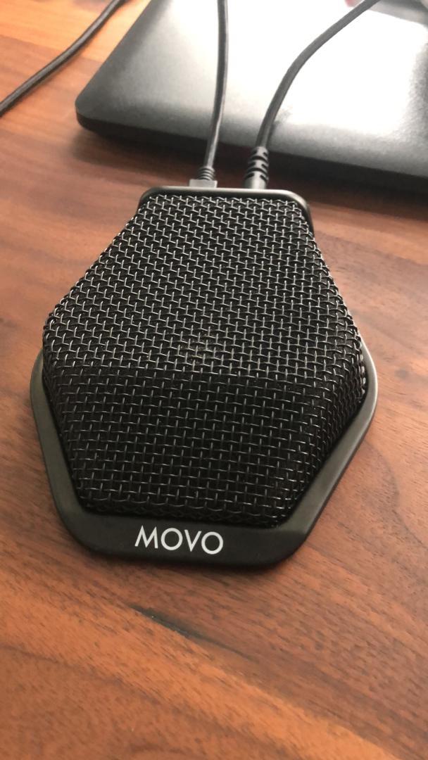 Movo MC1000 Conference USB Microphone for Computer Desktop and Laptop with 180° / 20' Long Pick up Range customer photo 2