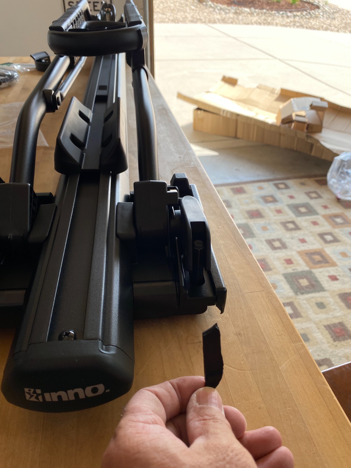 INNO INA389 Universal Mount Tire Hold II Roof Rack (1-Bike) customer photo 1