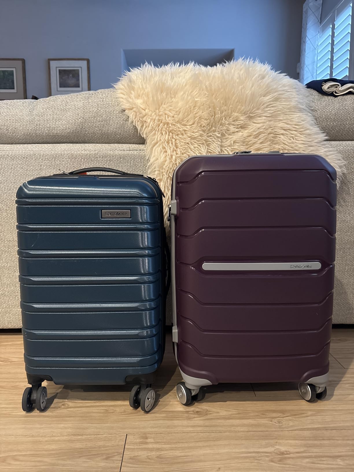 Samsonite Freeform Hardside Carry-On Luggage with Spinner Wheels - Hardshell Suitcase - TSA, Airline-Approved - Expandable Hard Shell, Smooth Rolling Wheels for Lightweight Travel customer photo 1
