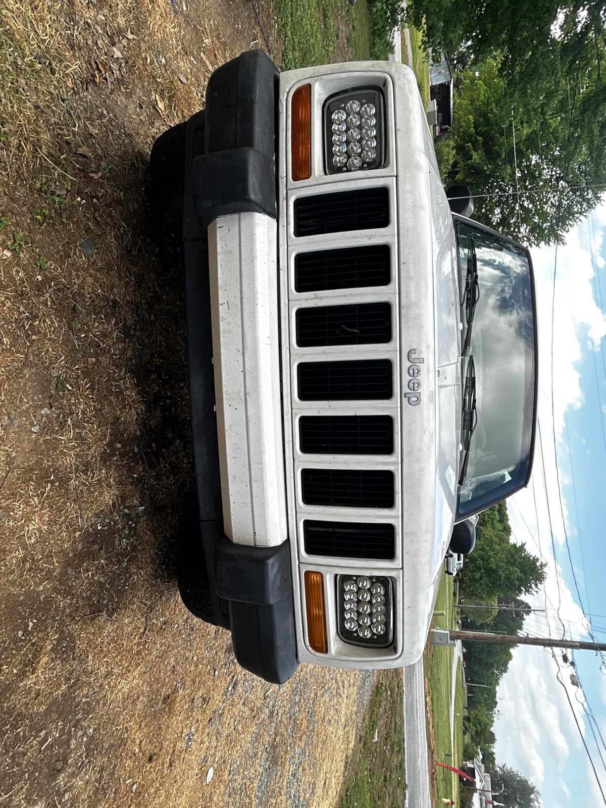 Partsam 2PCS Rectangle H6054 LED Headlights 5x7 7x6 Headlamp Hi/Low Sealed Beam H4 9003 Plug 6054 H5054 Compatible with S10 Blazer Express Van/Wrangler YJ XJ Cherokee Truck Van customer photo 1
