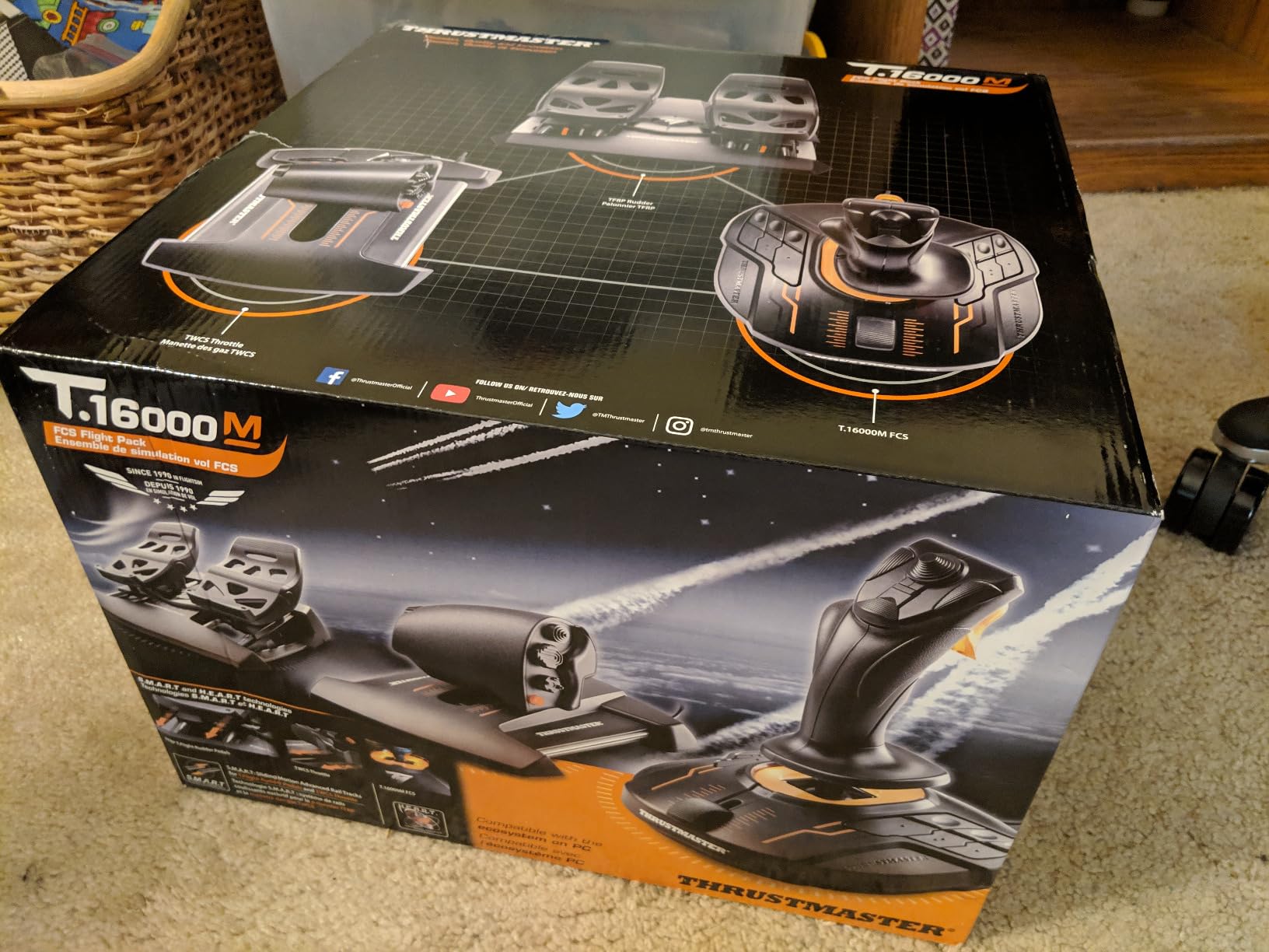 Thrustmaster T16000M FCS Flight Pack (Compatible with PC) customer photo 2