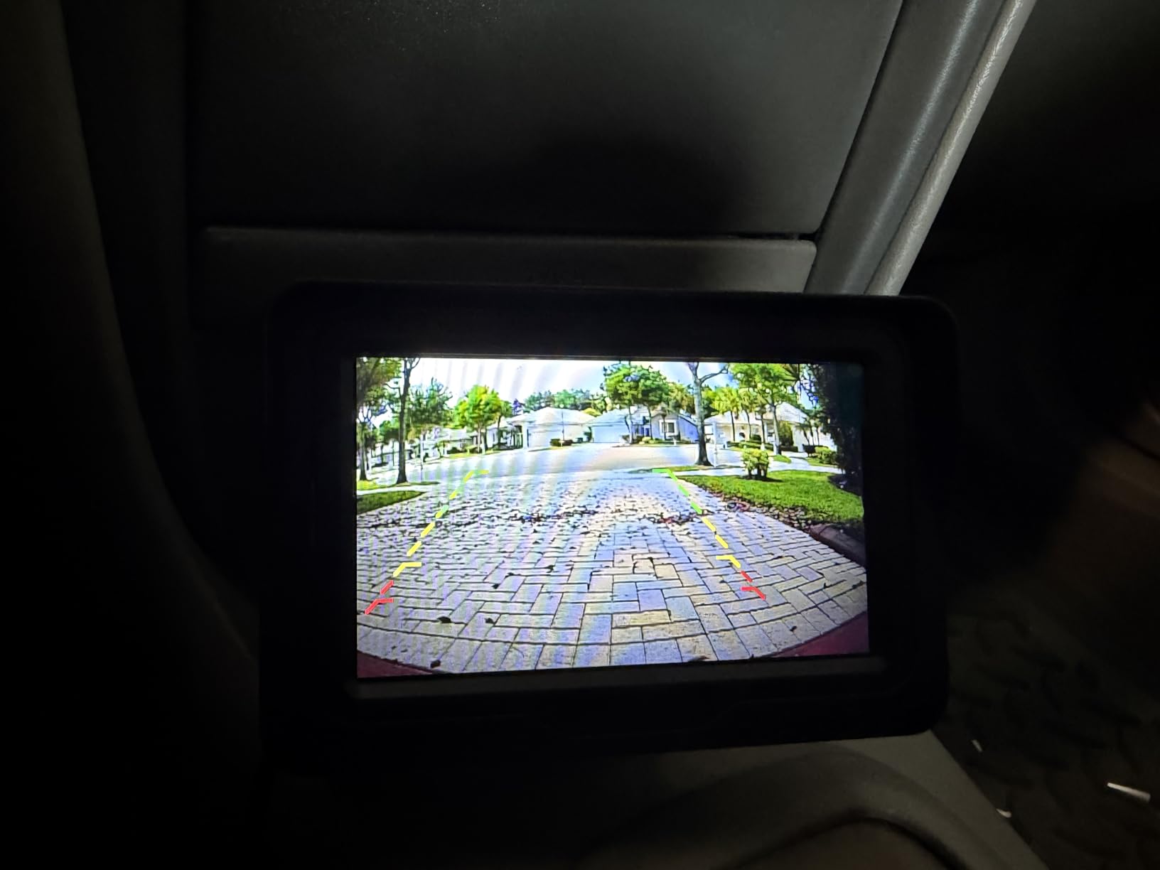 HD 1080P Backup Camera Plug & Play: Easy to Install in 15 Minutes Starlight Night Vision for Backing Up Safely in the Dark - Real-time Image Zero lag Rear View Camera with Monitor for Cars Trucks SUVs customer photo 2