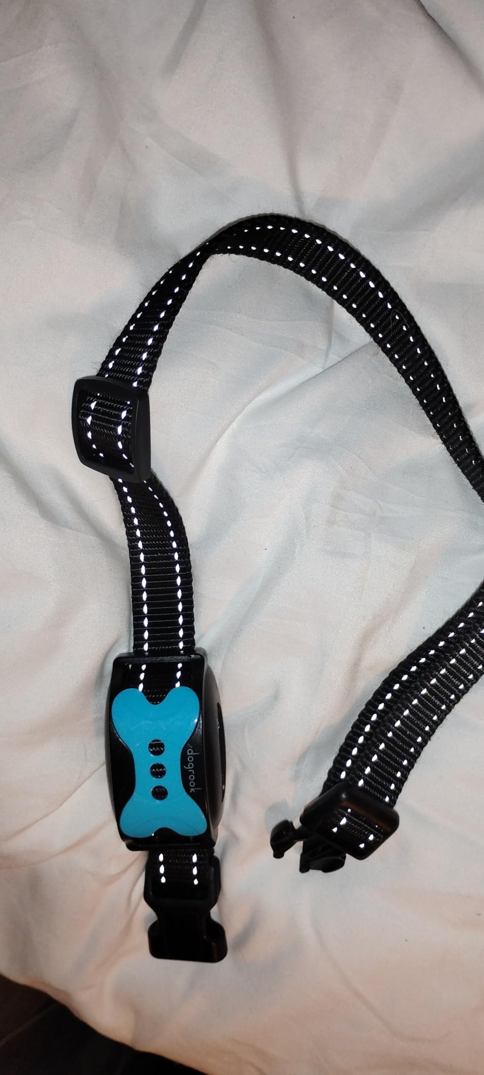 DogRook Dog Bark Collar | Smart Collar for Dog Training | No Shock | Beep & Vibration | Rechargeable | No Bark Collar for Dogs | Anti Bark Collar for Large Dog, Medium Dog, Small Dog | 12-110 lbs customer photo 1