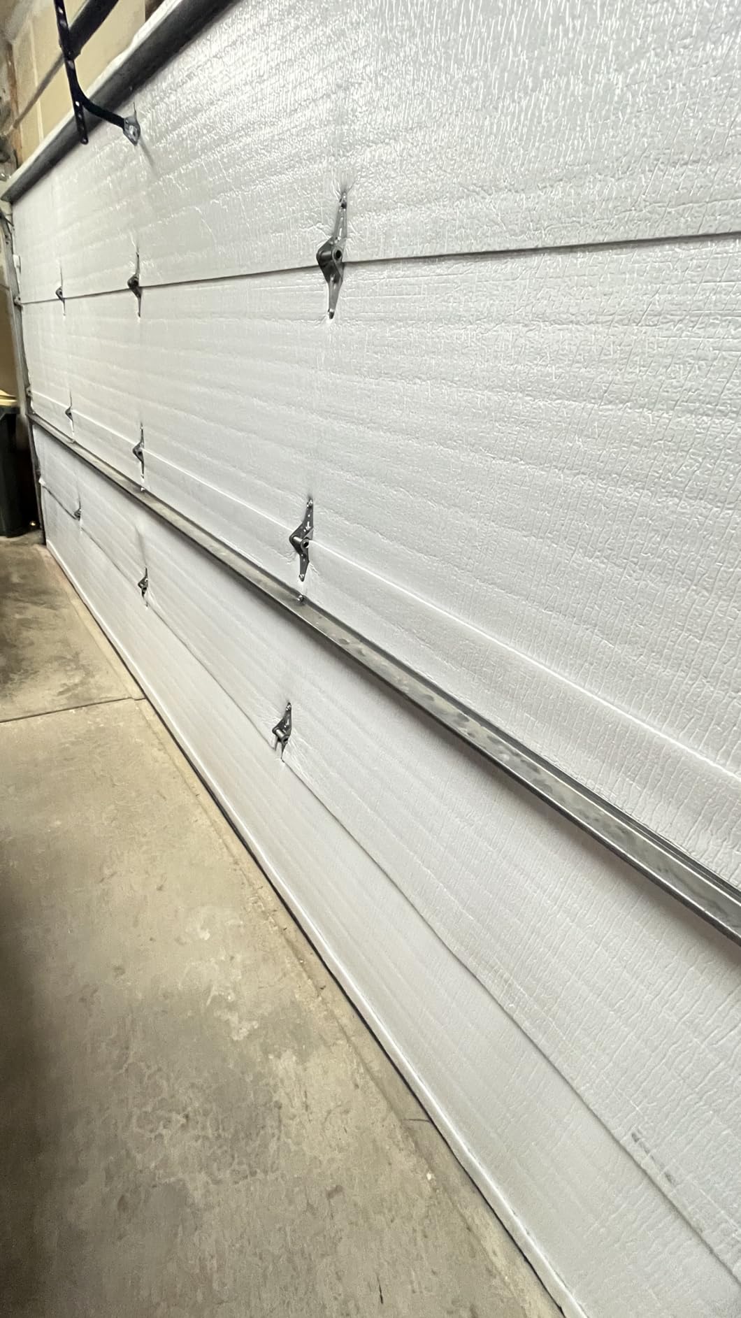 NASA TECH White Reflective Foam Core 2 Car Garage Door Insulation Kit 18FT (WIDE) x 8FT (HIGH) R Value 8.0 Made in USA customer photo 1