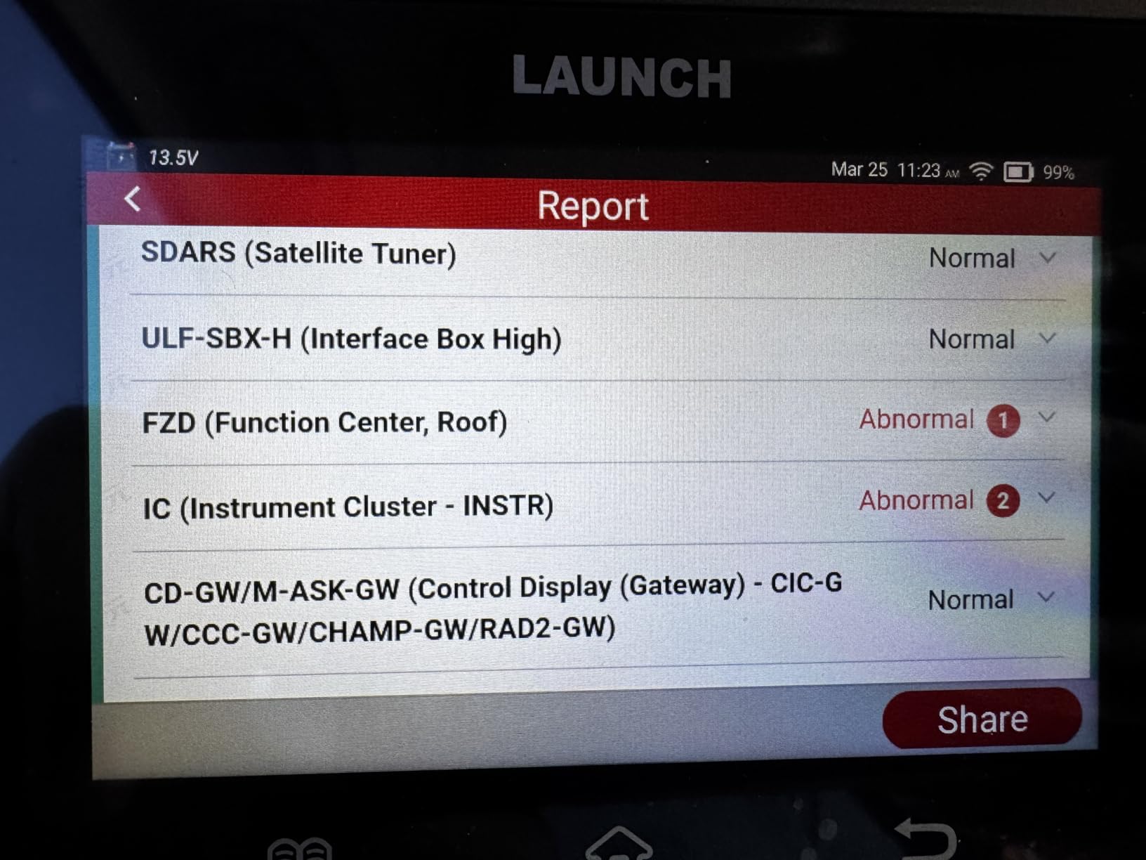 LAUNCH X431 Creader Elite 2.0 BBA OBD2 Car Scanner for BMW/Mercedes-Benz/VW/Audi/Maybach/Mini/RollsRoyce, Full System Bidirectional Scan Tool, ECU Coding, Full Reset Services, Lifetime Free Update customer photo 1