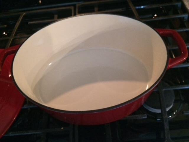 Cuisinart Chef's Classic Enameled Cast Iron Oval Covered Casserole (Gradient Blue, 7- Quart) customer photo 2