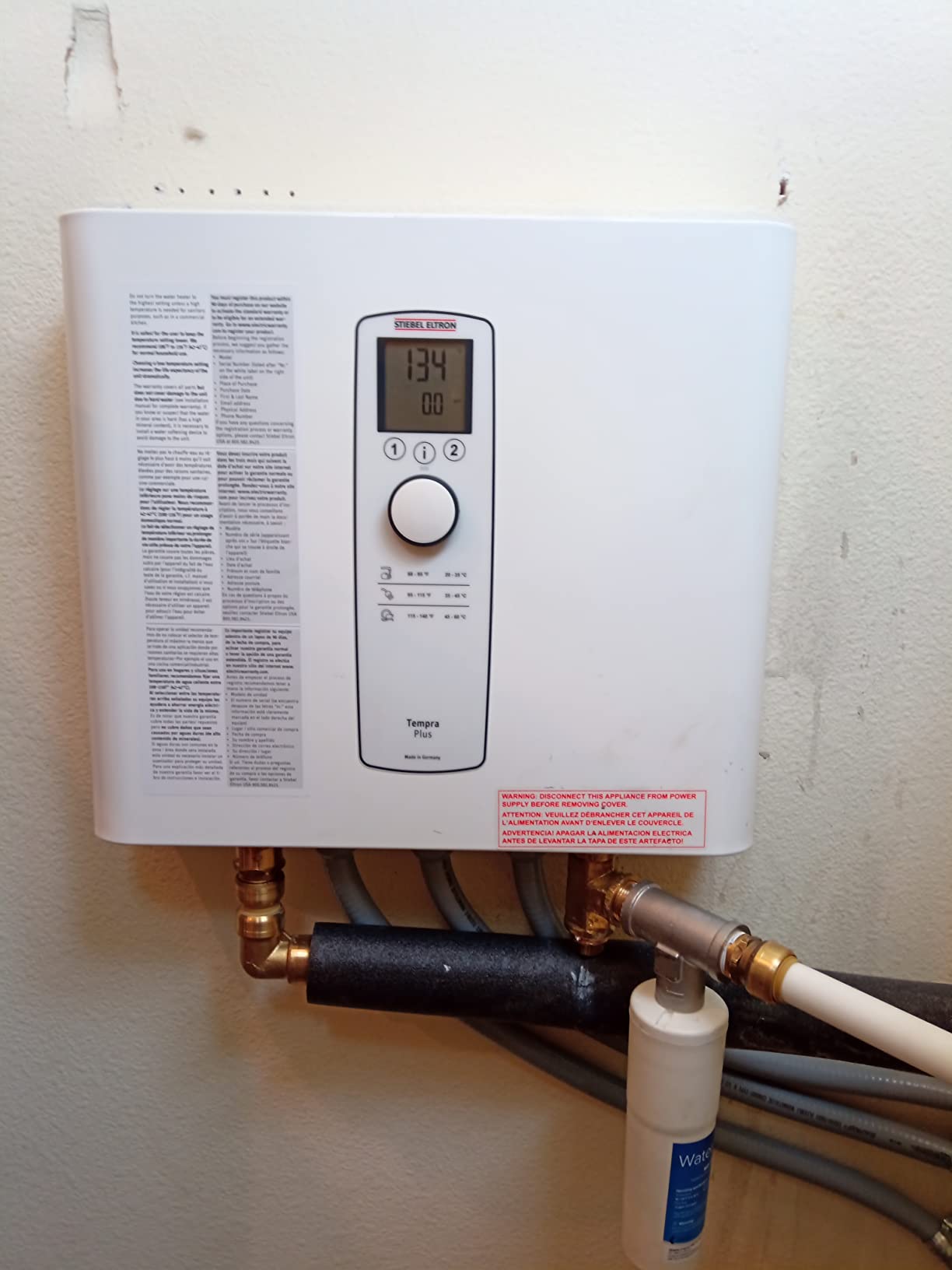 Stiebel Eltron Tempra 29 Plus Electric Tankless Water Heater, 28.8kW customer photo 1