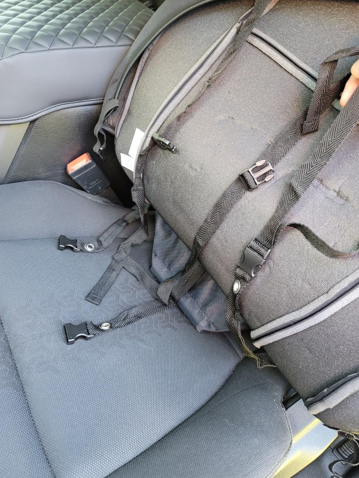 Rough Country Neoprene Front & Rear Seat Covers for Ford F-150, Lightning, F-250 & F-350 (2015-2026) Crew Cab w/Front Bucket Seats & Rear 60/40 Split customer photo 2