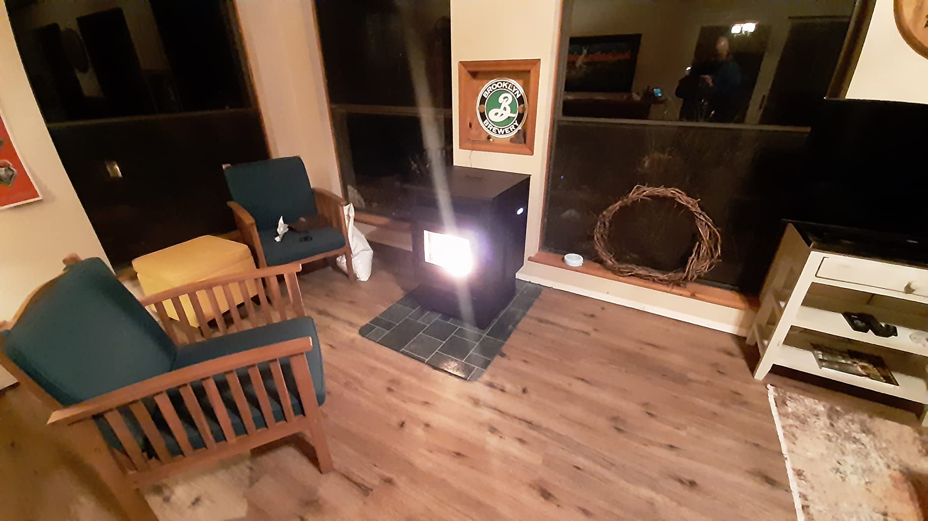 Cleveland Iron Works Medium Pellet Stove - 60lb Hopper customer photo 5