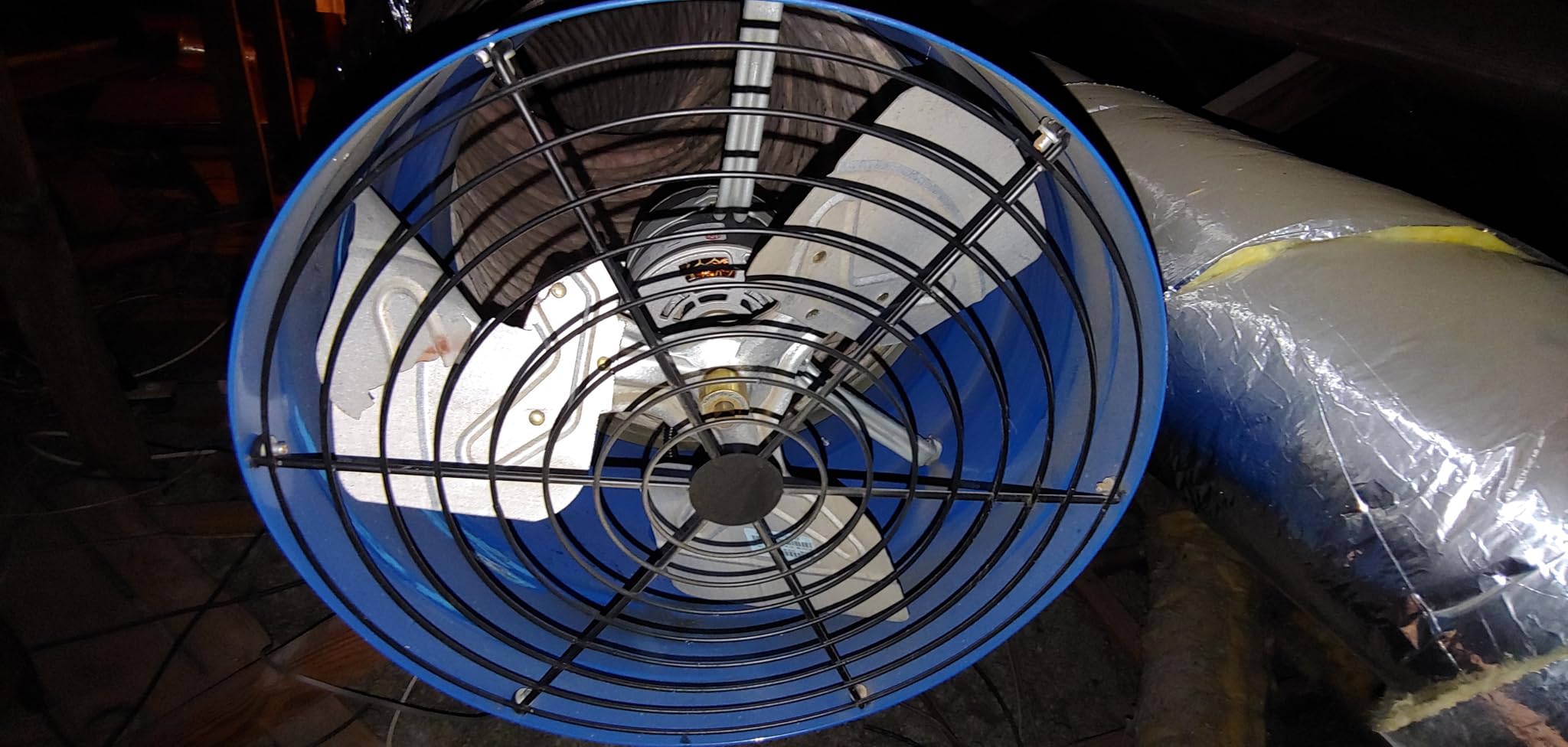 Centric Air QA-Deluxe 5500 Whole House Fan | Energy Efficient | Plug & Play, 2 Speed Remote with Temp & Timer Control | R-5 Insulated Damper | Easy Installation | 10-Year Motor Warranty | Made in USA customer photo 1