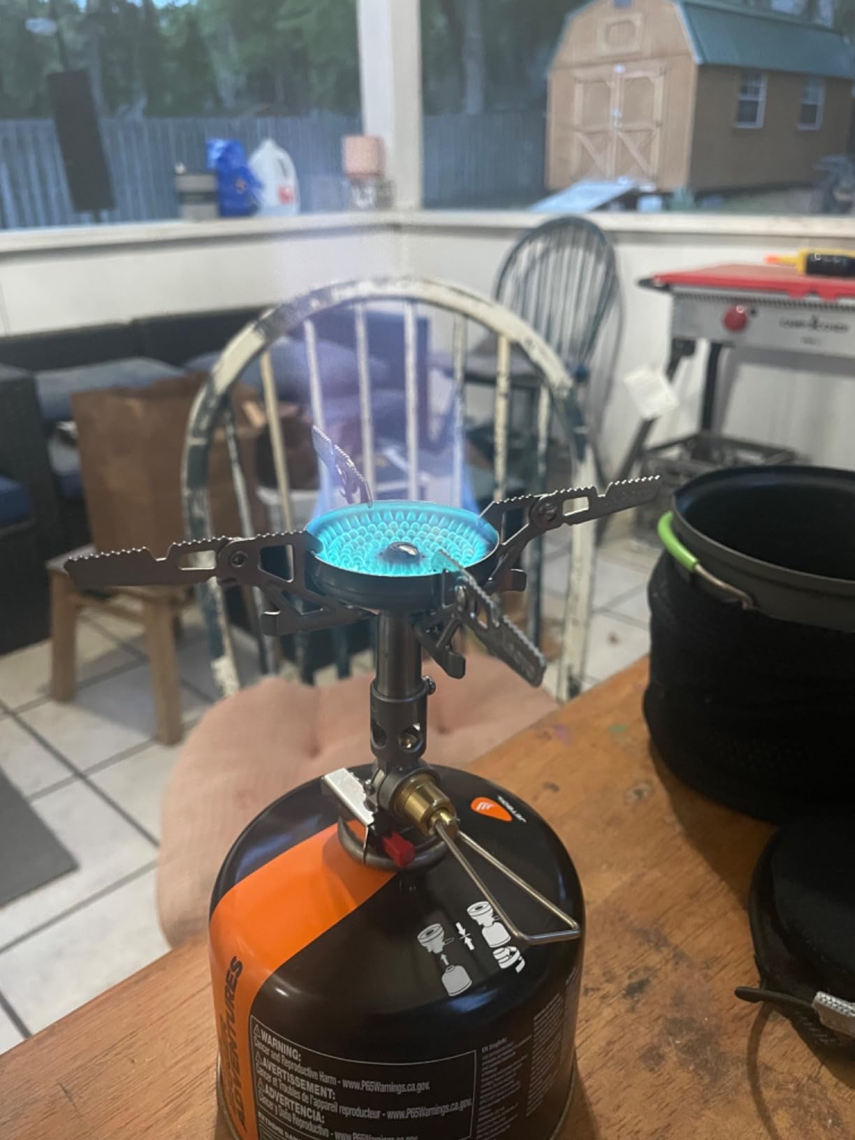 SOTO WindMaster Canister Stove with 4Flex for Windy Weather customer photo 1