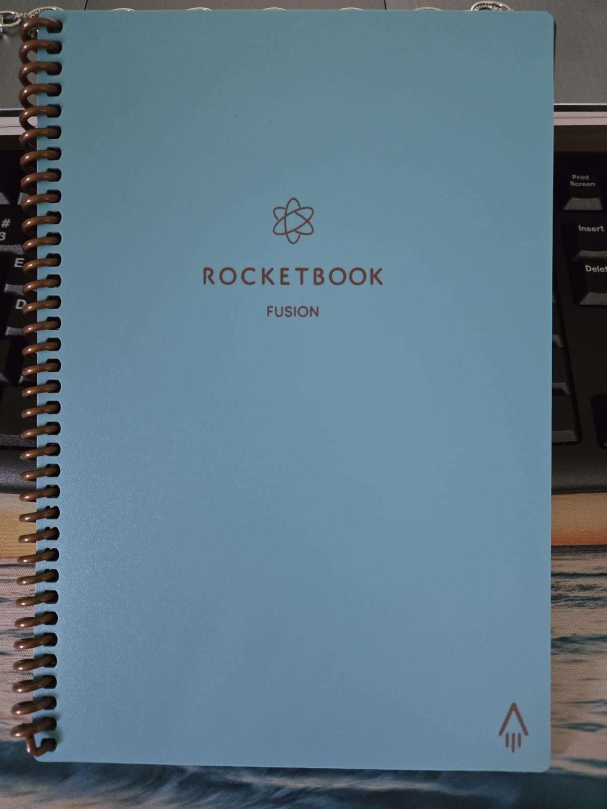 Rocketbook Fusion Hybrid Reusable Planner and Notebook in One, Additional Blank Pages, Goal and Project Tracker, Undated Planner, Executive Size 6x8.8, Black customer photo 2